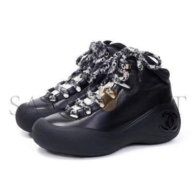 CHANEL COCO NEIGE CC CHUNKY HIGH TOP SNEAKERS G39498